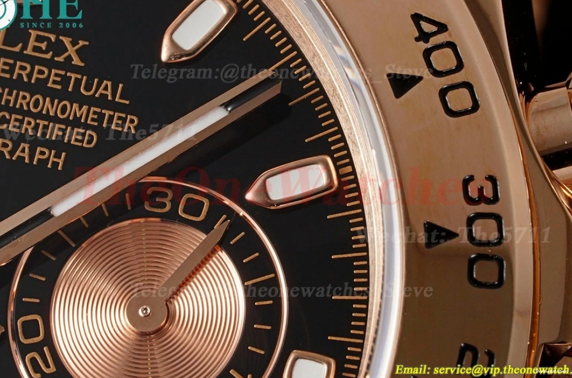 SH4130 Daytona 40mm Weight) Gold QF Black RG RG 116505 V3(Gain 0420